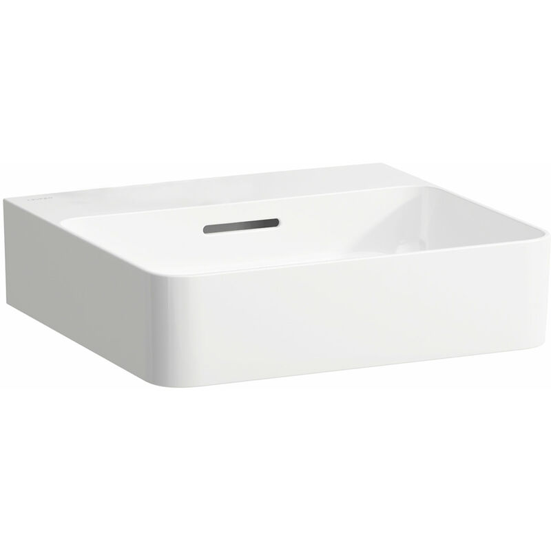 

Lavabo VAL Lavabo manual, sin grifo, con rebosadero, 450x420, blanco, color: Blanco con LCC - H8152814001091 - Laufen