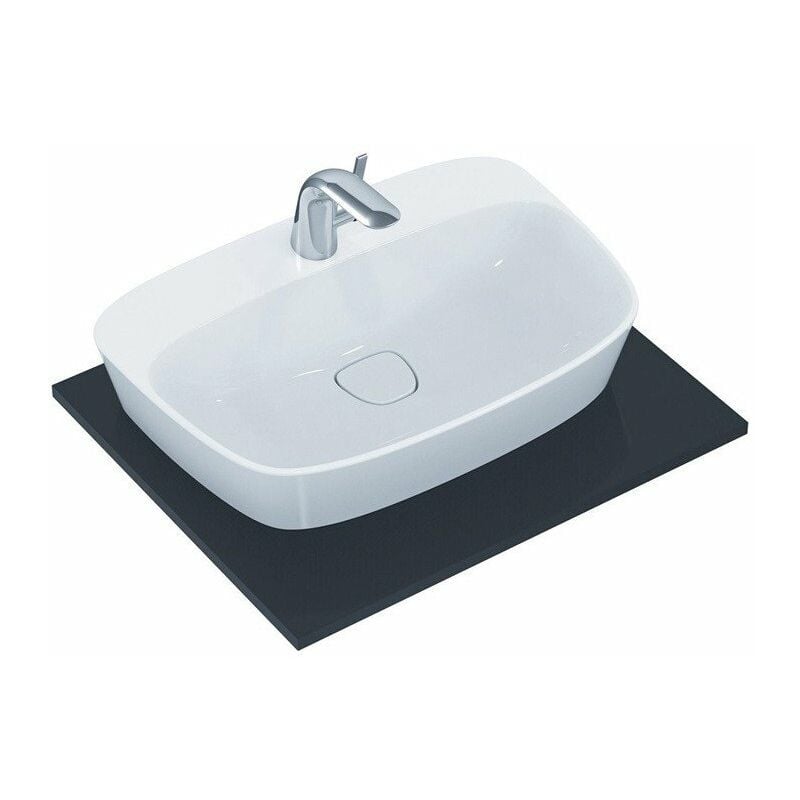 

Lavabo lavabo DEA 625x430x155mm blanco seda 1 orificio para grifería, sin rebosadero IDEAL STANDARD