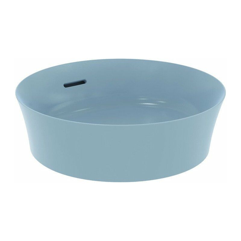 

Lavabo lavabo IPALYSS 400x400x145mm azul empolvado sin orificio para grifería, con rebosadero IDEAL STANDARD