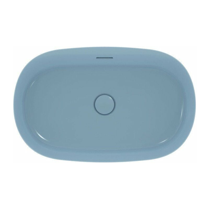 

Lavabo lavabo IPALYSS 600x380x145mm azul empolvado sin orificio para grifería, con rebosadero IDEAL STANDARD