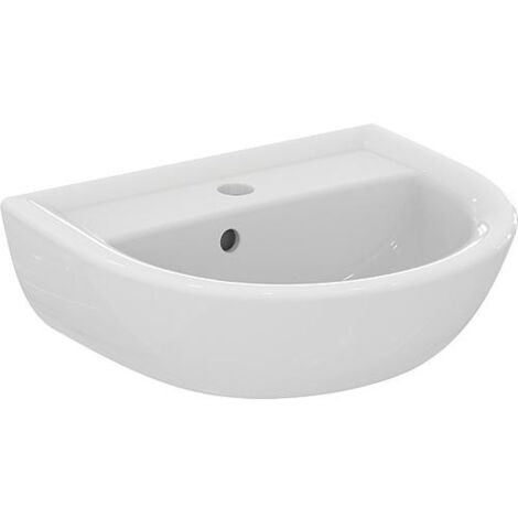Lavabo lave-mains Ideal Standard Eurovit l x H x P : 450 x 170 x 350 mm céramique, blanc