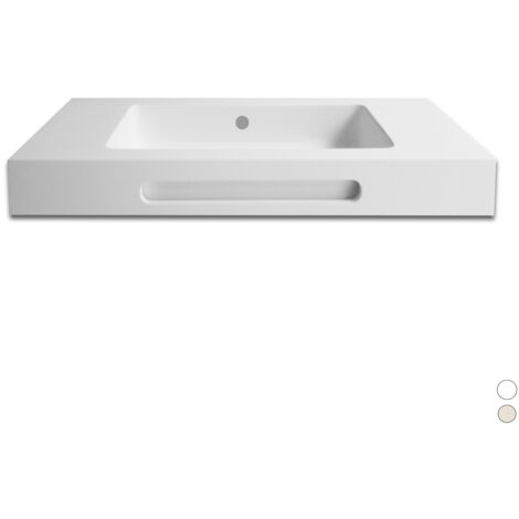 Lavabo linea emotion mod. sharp 01 beige 91x46xh12 p.a. centrale