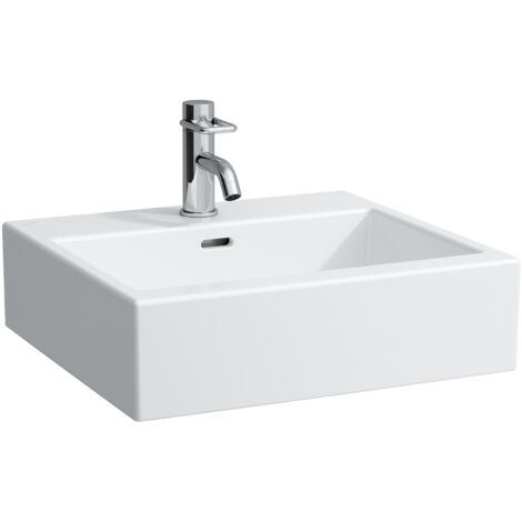 Lavabo Living City de LAUFEN, 3 agujeros para grifo, con