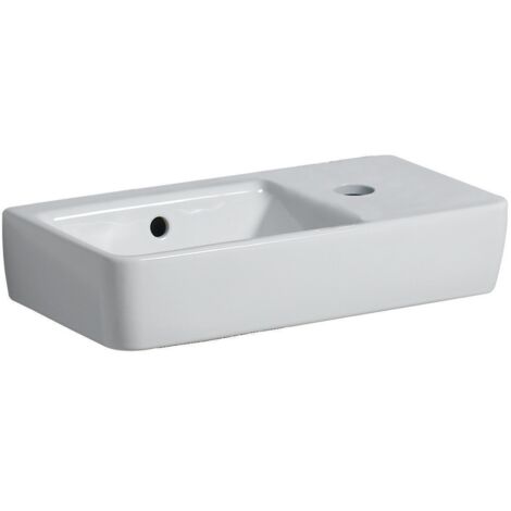 Lavabo LM Rénova Compact 50X25 CG Blanc - Gébérit France