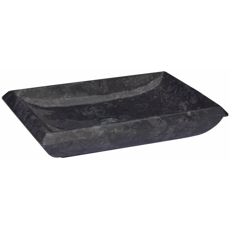 

Lavabo marmol negro 50x35x10 cm
