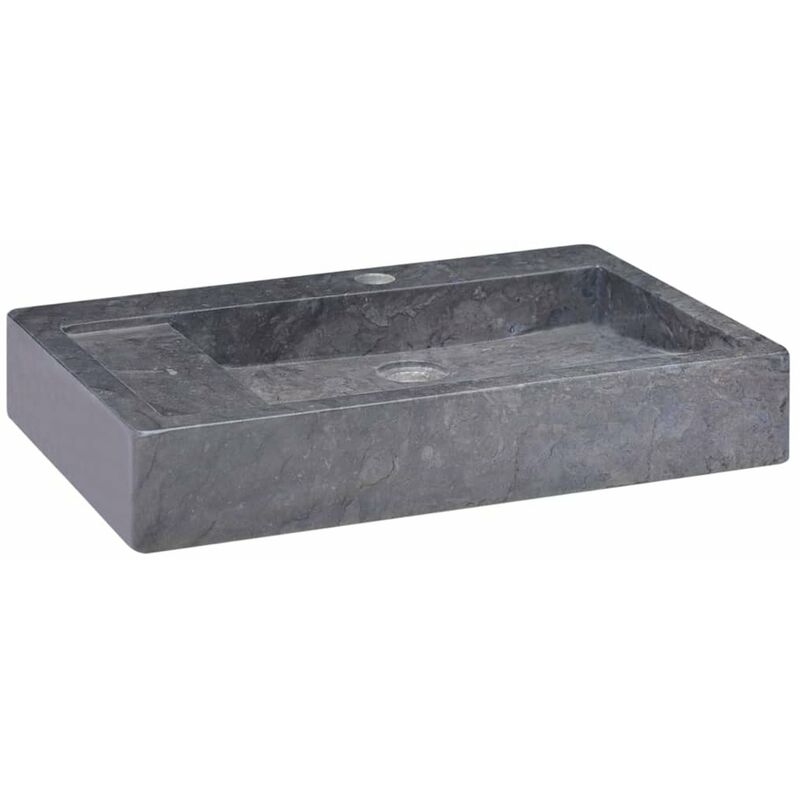 

Lavabo marmol negro 58x39x10 cm