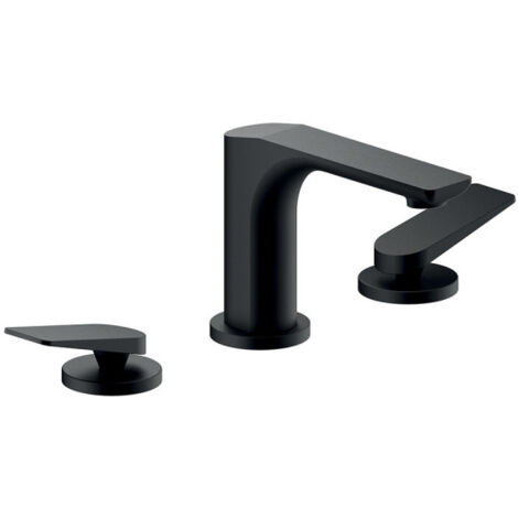 Lavabo melangeur 3 trous blade black mat - CRISTINA ONDYNA BA20513