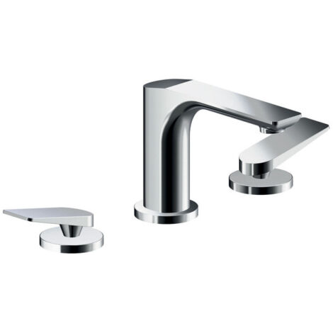 Lavabo melangeur 3 trous blade chrome - CRISTINA ONDYNA BA20551