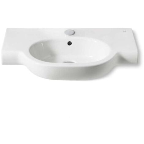 LAVABO MERIDIAN-N 700X460 BLANCO - Marca Roca