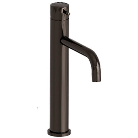 LAVABO MI-HAUT TRIVERDE CHROME NOIR + VIDAGE LAITON UP&DOWN - CRISTINA ONDYNA TV22772