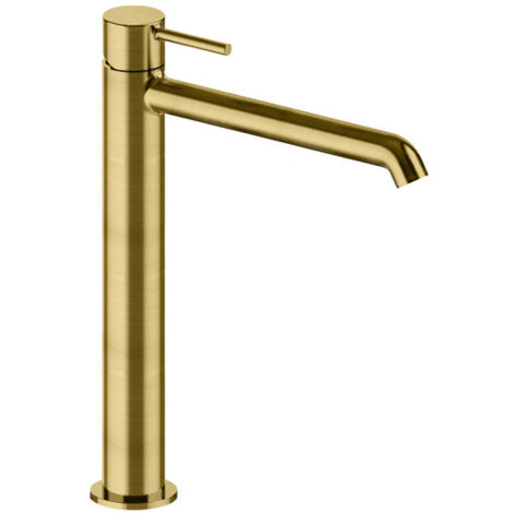 Lavabo mitigeur haut avec vidage up&down phi or brosse - CRISTINA ONDYNA PH22296P