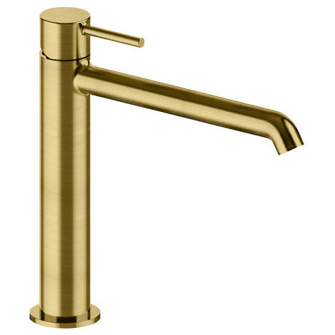 Lavabo mitigeur medium avec vidage up&down phi or brosse - CRISTINA ONDYNA PH22796P