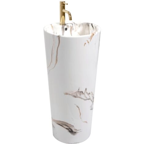 LAVABO MONOLITICO BLANKA MARBLE