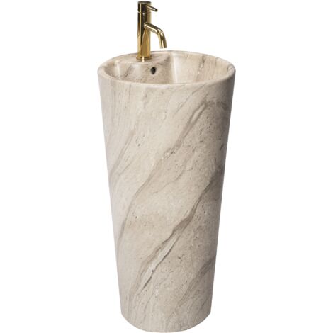 LAVABO MONOLITICO BLANKA NATURAL MATT