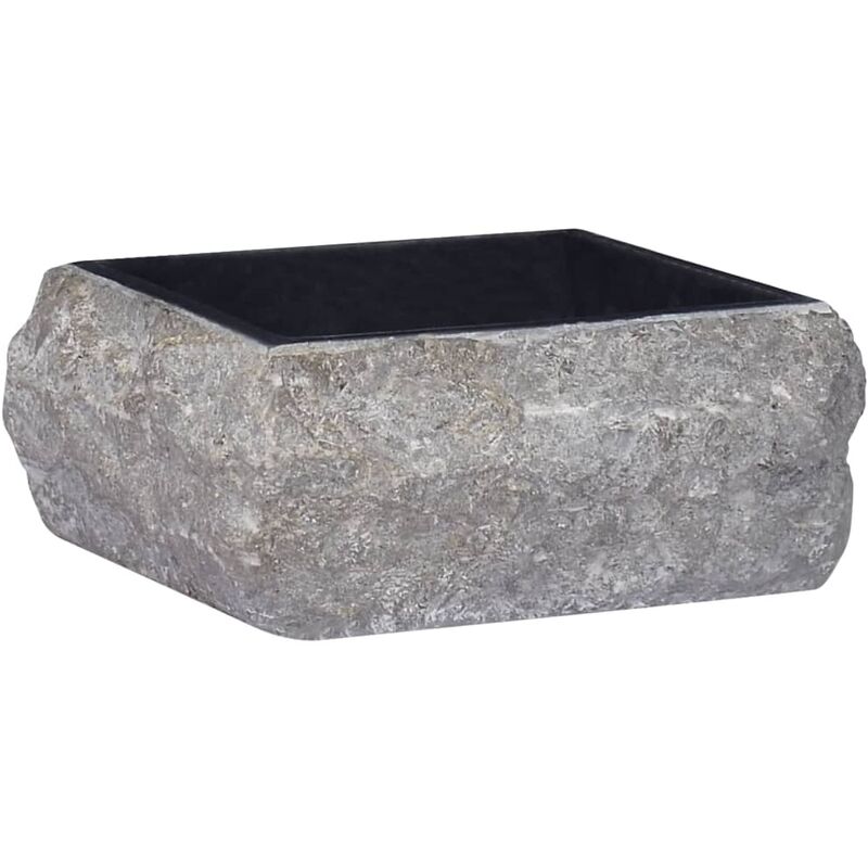 

Lavabo mármol negro 30x30x13 cm - Negro