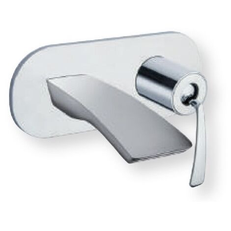 LAVABO MURAL AVEC PLAQUE BOLLICINE CHROME SANS MECANISME EX BO266 - CRISTINA ONDYNA BO25651