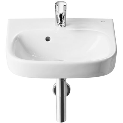 Lavabo mural de porcelana DEBBA - ROCA Medidas: 400x320x170 mm