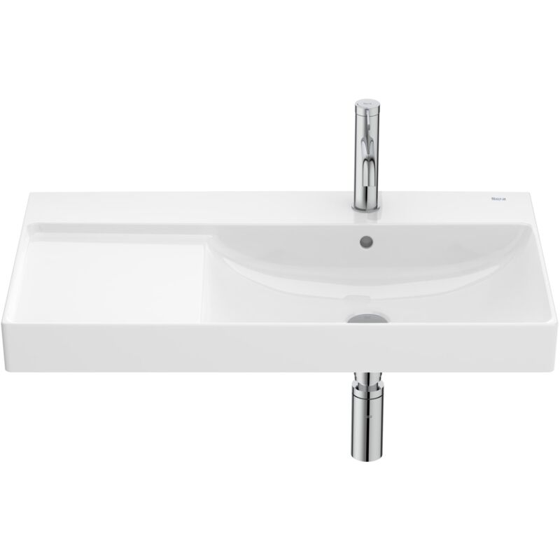 Ona Roca lavabo suspendu en porcelaine Position du lavabo : gauche