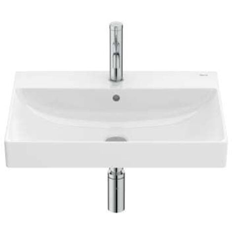 LAVABO MURAL PARA PEDESTAL ONA CON JUEGO FIJACIÓN 600X460 BLANCO