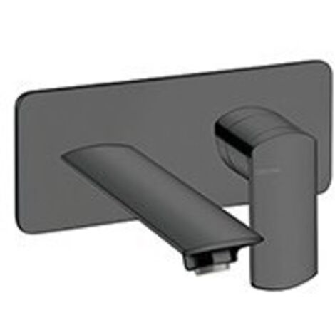 LAVABO MURAL PROFILO AVEC PLAQUE DROIT BEC 18.5 UP&D BLACKMAT - CRISTINA ONDYNA PF25613