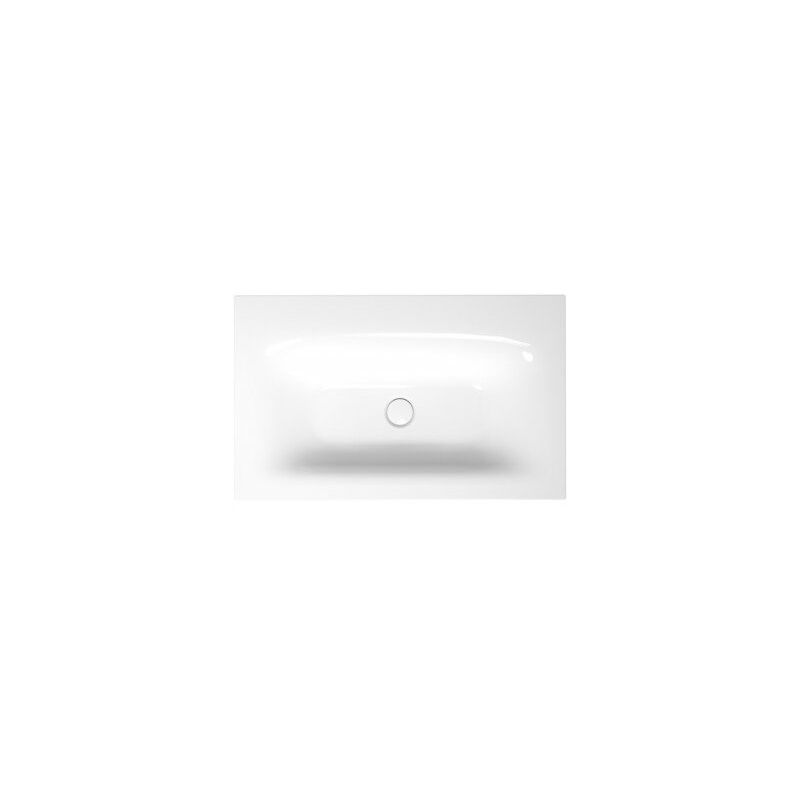 

Lavabo mural sin grifo Lux, A167 800 x 495 mm, color: Blanco - A167-000 - Bette