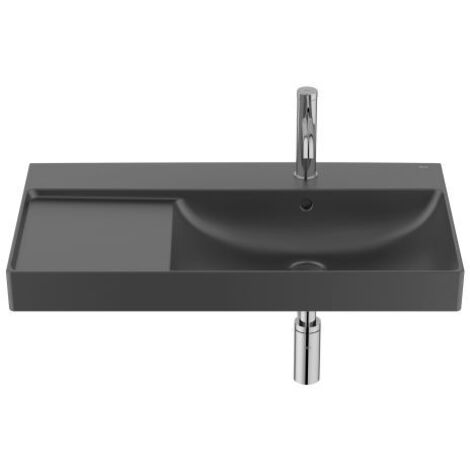 LAVABO MUR.ASIM.FINECERAMIC ONA 800X460MM DCHA.JGO.FIJ.NG MT