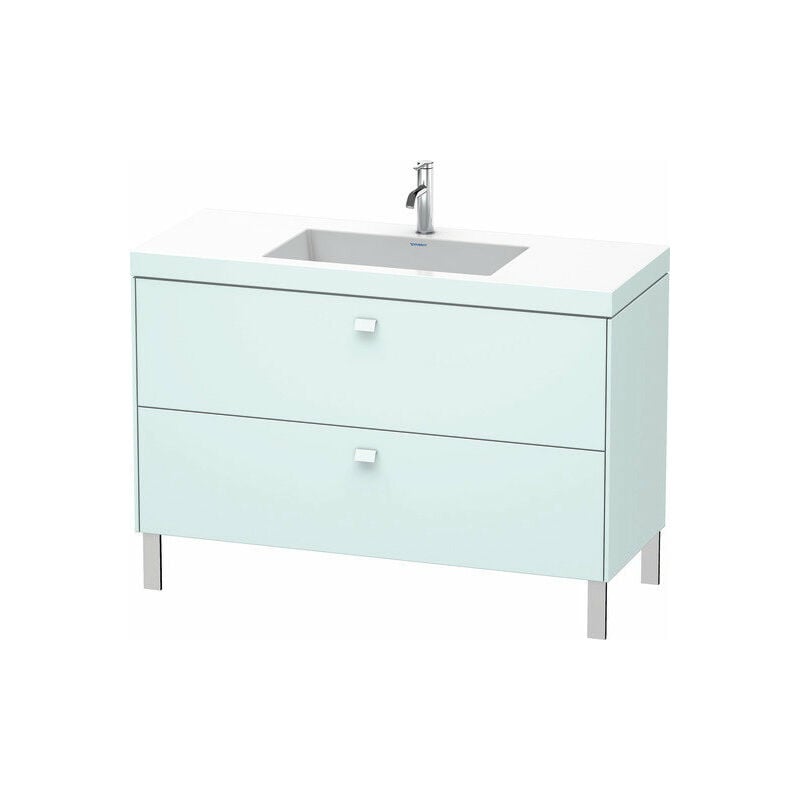 

Lavabo para muebles Duravit Brioso c-bonded con base de 120,0x48,0 cm, 2 extraíbles, sin rebosadero, con banco para grifos, 1 agujero para grifos,