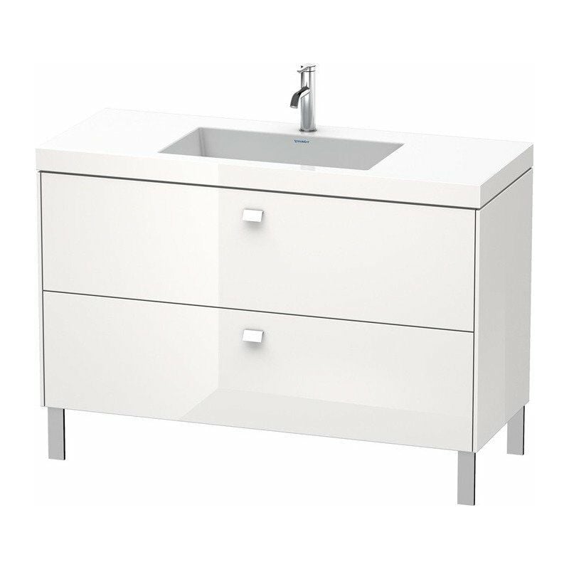 

Mueble bajo lavabo BRIOSO 701x1200x480mm WT Vero Air Gri ch 3 orificios para grifería