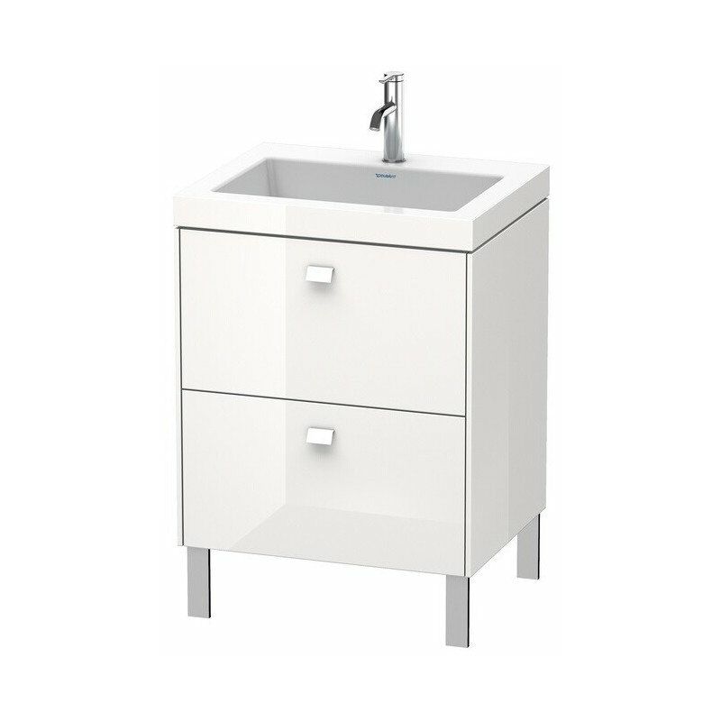 

Mueble bajo lavabo BRIOSO 701x600x480mm WT Vero Air Gri ch 3 orificios para grifería