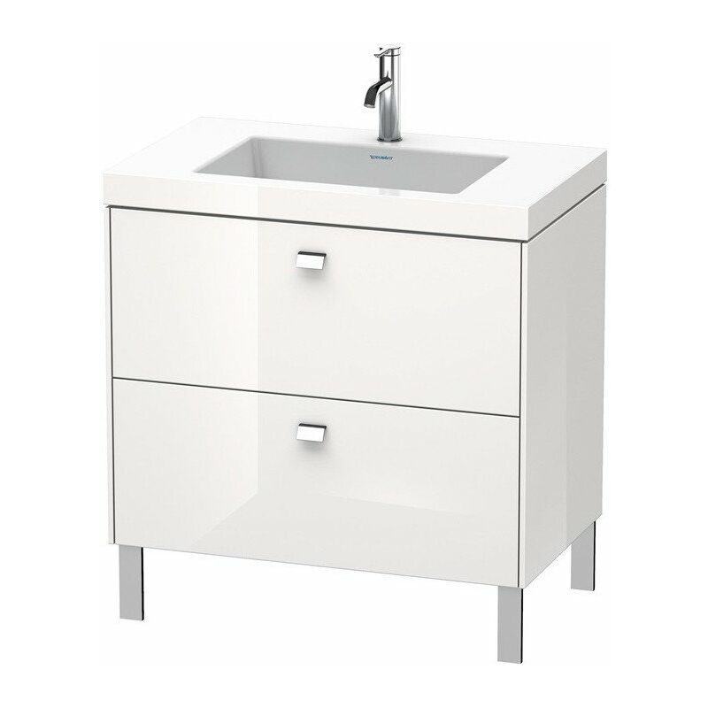 

Mueble bajo lavabo BRIOSO 701x800x480mm WT Vero Air Gri ch 3 orificios para grifería