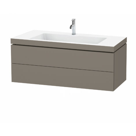 Lavabo para muebles Duravit L-Cube c-bonded con base, colgante,