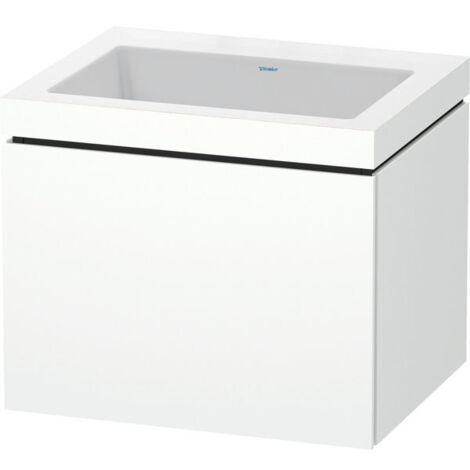 Lavabo para muebles Duravit L-Cube c-bonded con base, colgante,