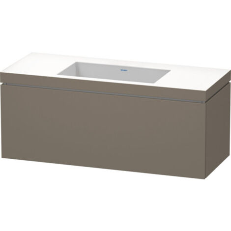 Lavabo para muebles Duravit L-Cube c-bonded con base, colgante,