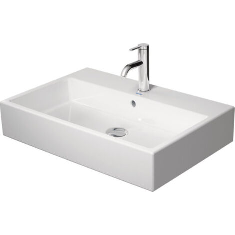 Lavabo para muebles Duravit Vero Air 70x47cm, con rebosadero, con