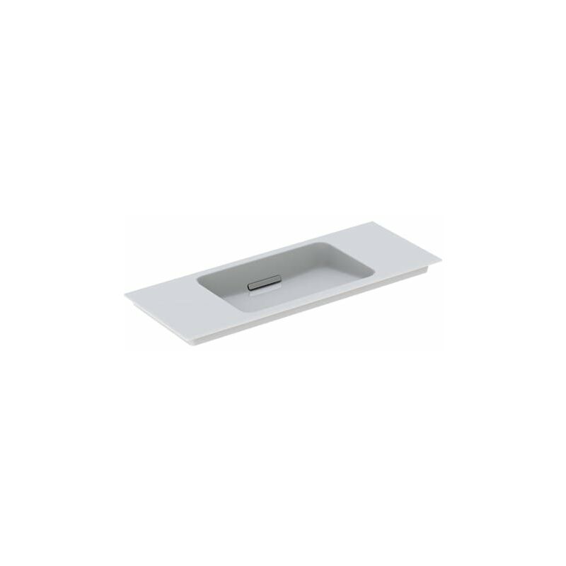 

Lavabo para muebles Geberit One 500396, sin agujero para grifo, con rebosadero, 1050x400mm, color: Cromado cepillado - 500.396.01.2