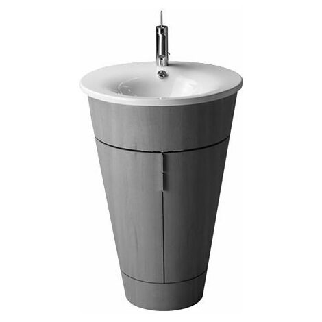 Lavabo per mobili Duravit Starck 1 58 cm, per sottostruttura del lavabo, colorazione: Bianco - 0406580000