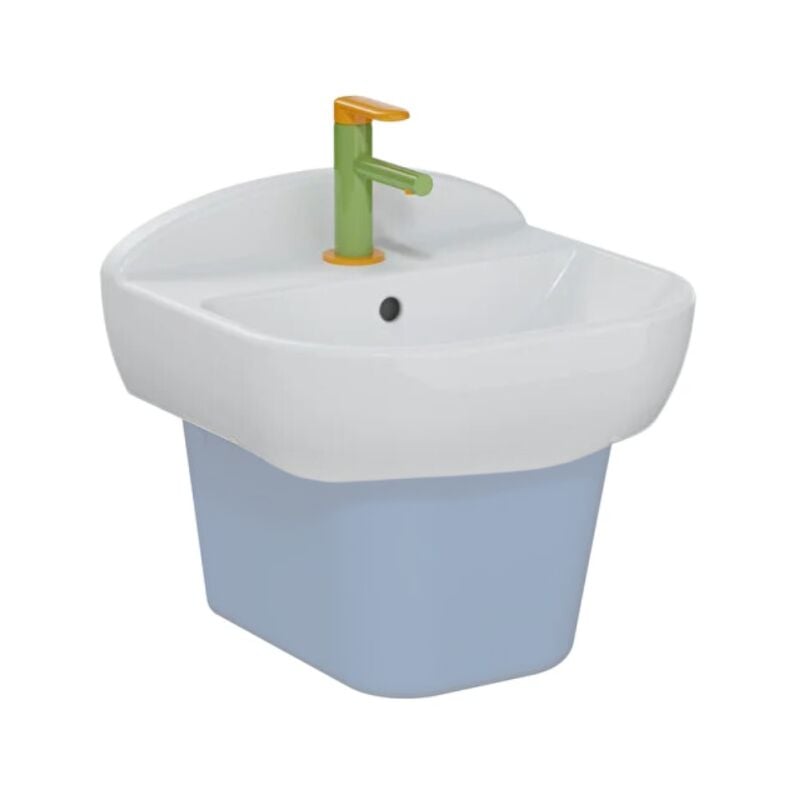 Vitra - Lavabo pour enfant Sento Kids 45 cm avec trop-plein