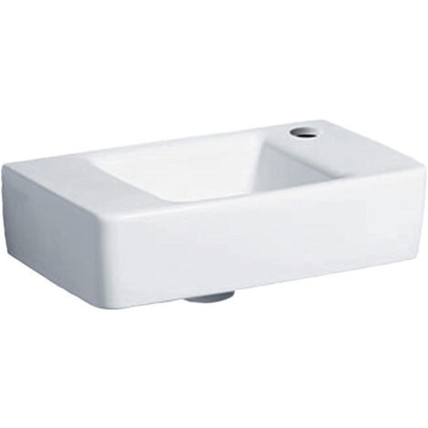 Lavabo RENOVA PLAN 400x250mm avec trou pour robinet sans trop plein we