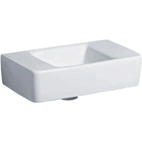 Lavabo RENOVA PLAN 400x250mm sans trou de robinetterie sans trop plein we