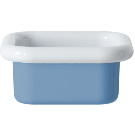 Lavabo rétro à poser en céramique 40 cm - True Colors Lite - Bleu Pastel