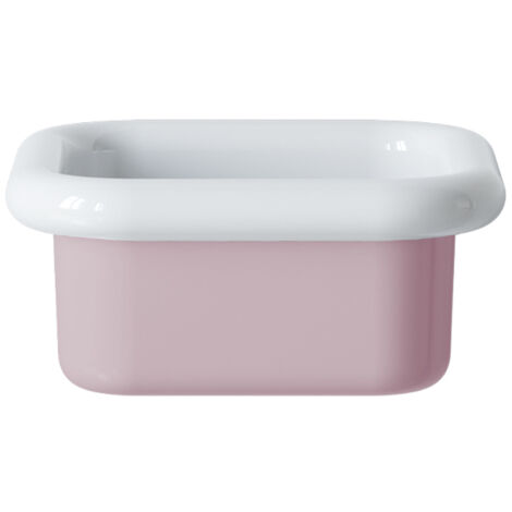 Lavabo rétro à poser en céramique 40 cm - True Colors Lite - Rose Confetto