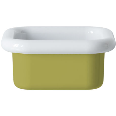 Lavabo rétro à poser en céramique 40 cm - True Colors Lite - Vert Acide