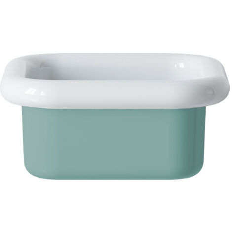 Lavabo rétro à poser en céramique 40 cm - True Colors Lite - Vert Eau