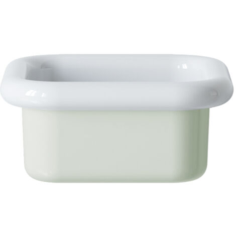 Lavabo rétro à poser en céramique 40 cm - True Colors Lite - Vert Pastel