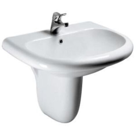 Lavandino Ideal Standard Esedra.Lavabo Senza Colonna Tesi Bianco Is Da 65 Cm Ideal Standard T090200