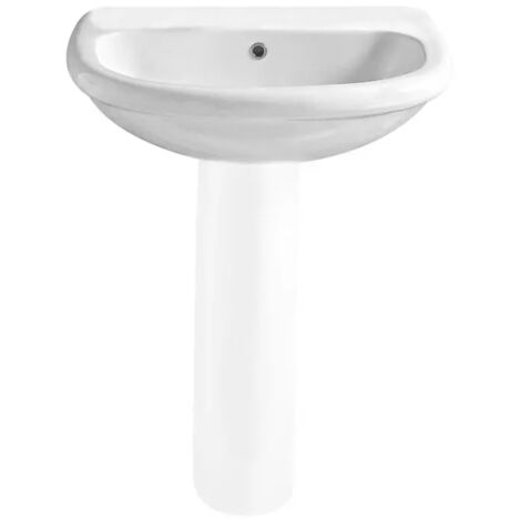 Lavabo seri Nube in ceramica 60 cm