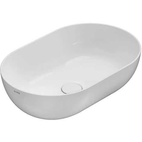 MODELO M/ÓNACO DE ART/&BATH 48X34X14,5CM DUCHA.ES LAVABO SOBRE ENCIMERA OVALADO DE CER/ÁMICA PARA BA/ÑO