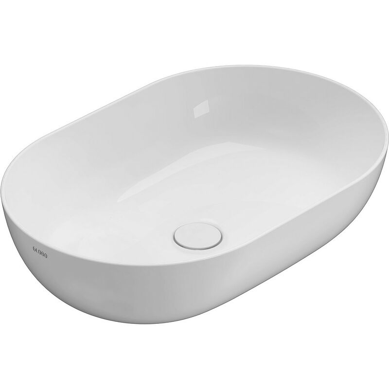 

Lavabo sobre encimera 60.41 Globo T-EDGE B6O60 | Blanco - Globo BI