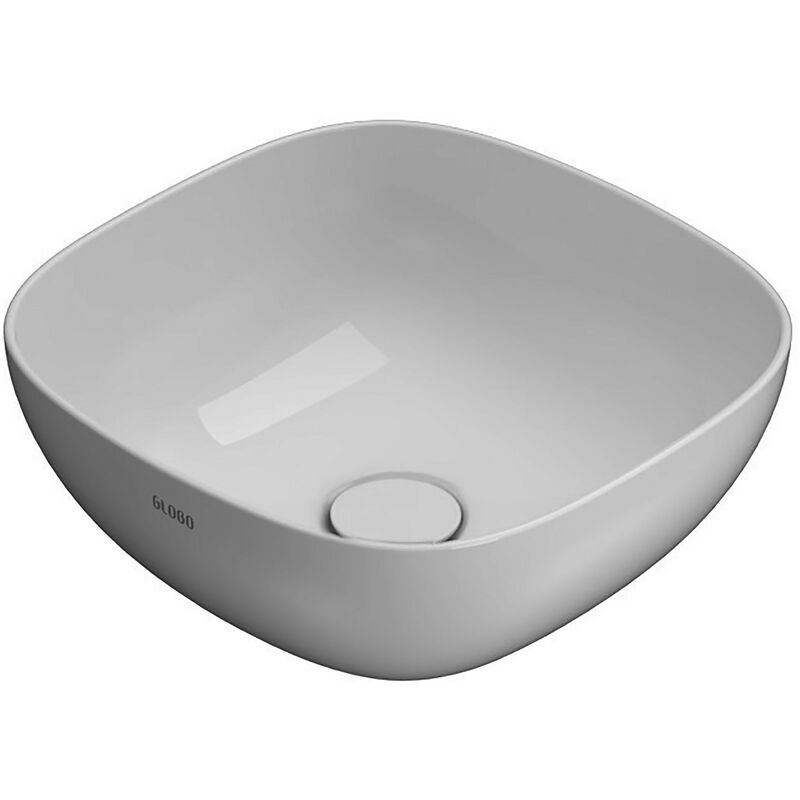 

Lavabo sobre encimera de instalación 38.38 Globo T-EDGE B6Q38 | Blanco - Globo BI