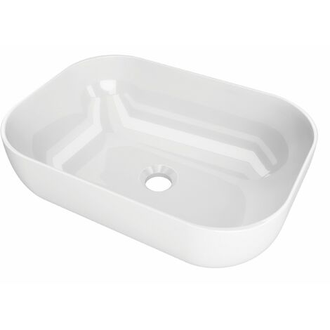 LAVABO SOBRE ENCIMERA DE DISEÑO ITALIANO EXTRAFINO 45,5X32,5X13,5CM